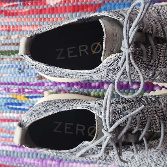 Cole Haan Zero Grand Men's Plus Stitchlite Oxford blue grey heather - Picture 7 of 9